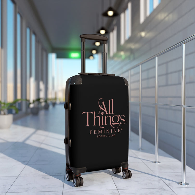 All Things Feminine Social Club Suitcases