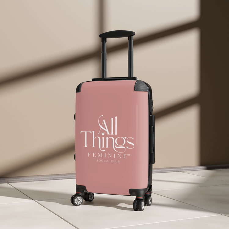 All Things Feminine Social Club Suitcases