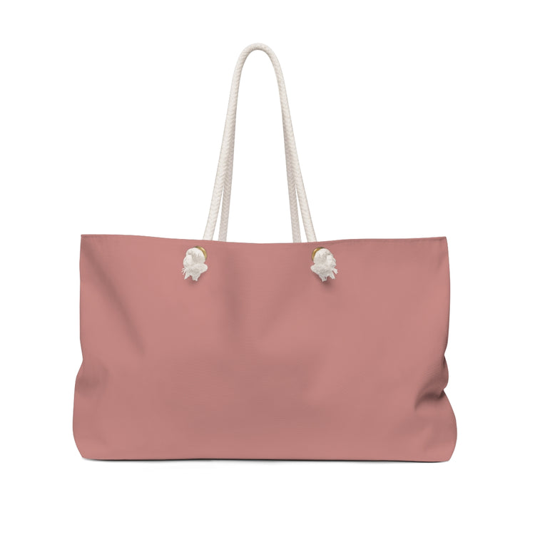 All Things Feminine Social Club Weekender Bag