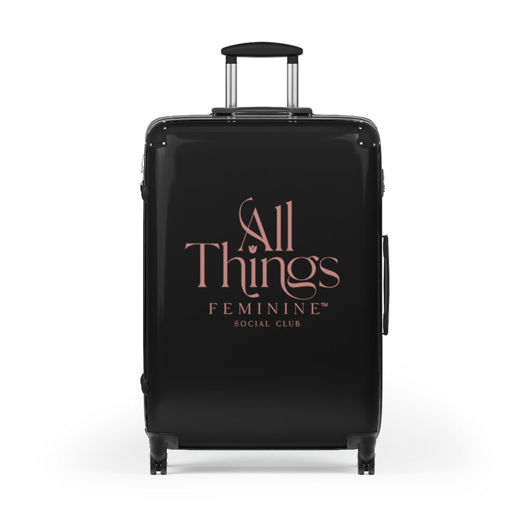 All Things Feminine Social Club Suitcases