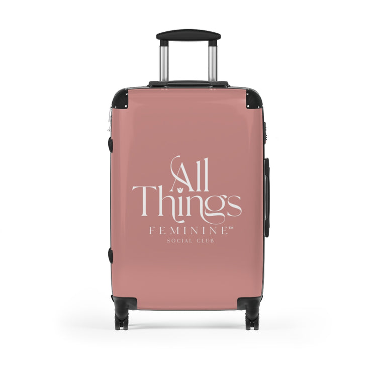 All Things Feminine Social Club Suitcases