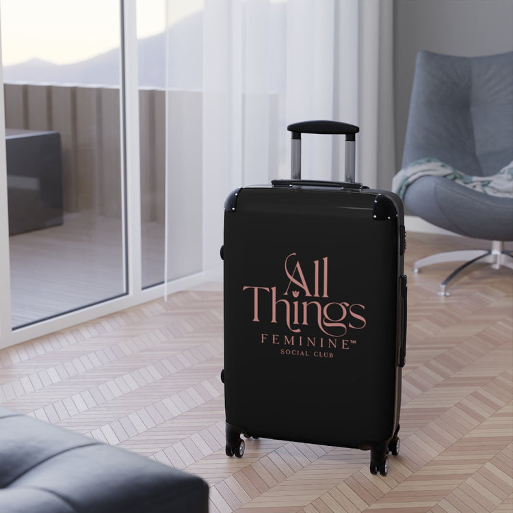 All Things Feminine Social Club Suitcases
