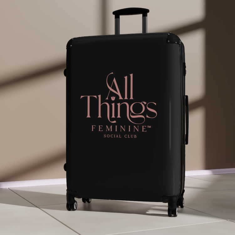 All Things Feminine Social Club Suitcases