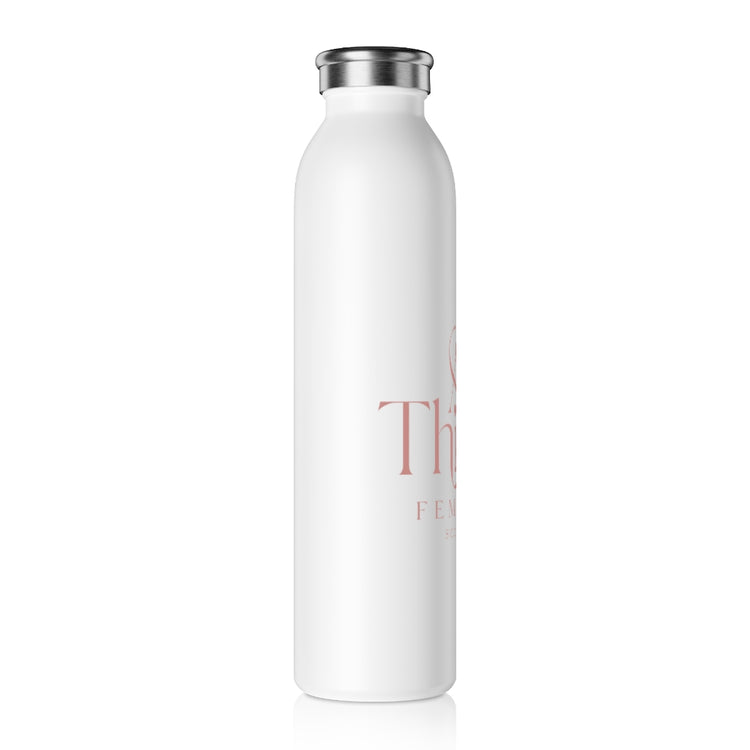 All Things Feminine Social Club Slim Water Bottle