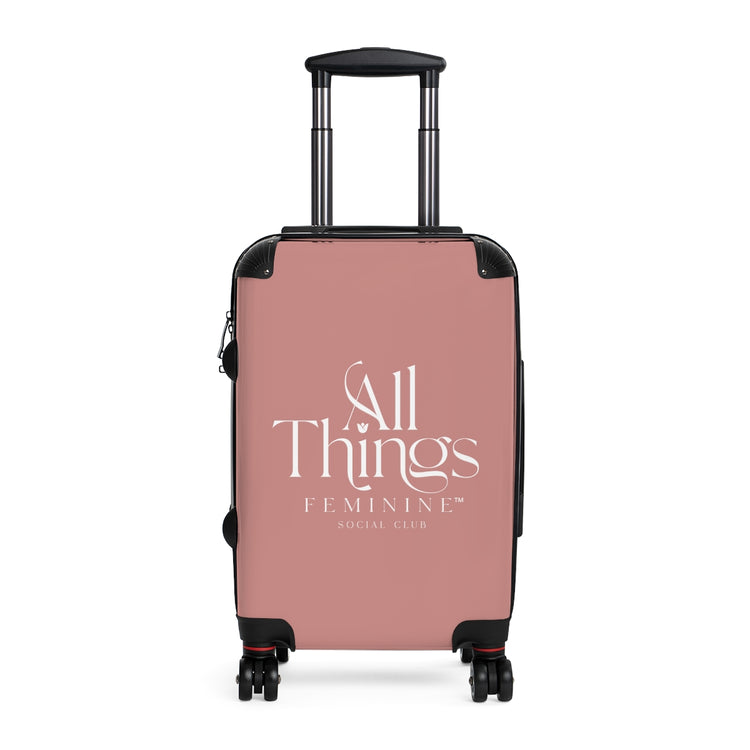 All Things Feminine Social Club Suitcases