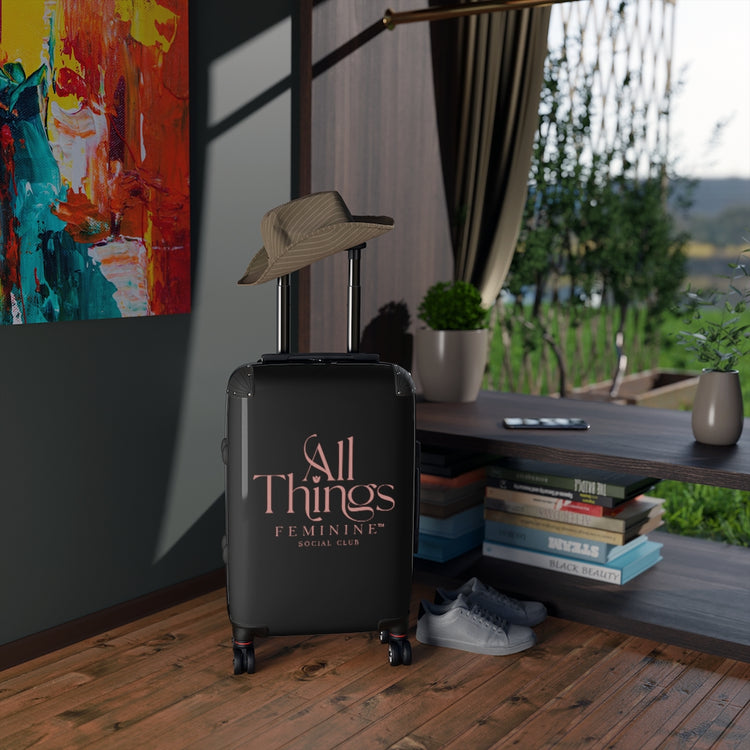 All Things Feminine Social Club Suitcases