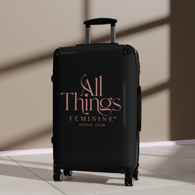All Things Feminine Social Club Suitcases