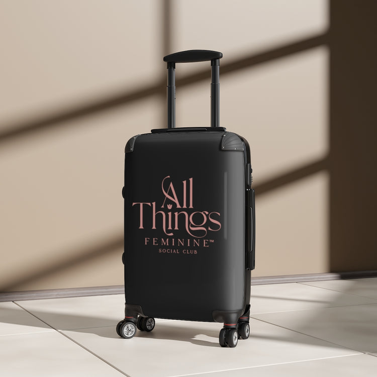 All Things Feminine Social Club Suitcases